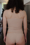 BASERANGE Ribbed Cotton Needle Tank Top TONI and TOTV Collection Made in Portugal BAS-TONI-RB-SP24-HAPTIC